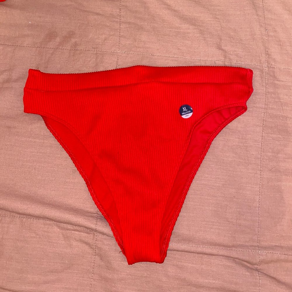 Hollister high-waisted bikini bottoms